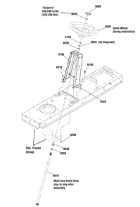 Part Location Diagram of 1750991YP Murray Shaft, Steering